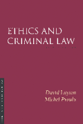 Cover of Ethics and Criminal Law