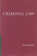 Cover of Criminal Law