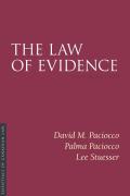 Cover of The Law of Evidence