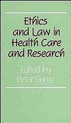 Cover of Ethics and Law in Health Care and Research
