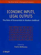 Cover of Economic Inputs, Legal Outputs