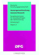Cover of Humangenomforschung: Mitteilung 2