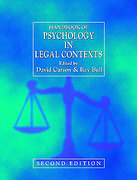 Cover of Handbook of Psychology in Legal Contexts