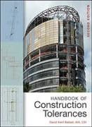 Cover of Handbook of Construction Tolerances