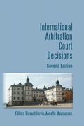 Cover of International Arbitration Court Decisions