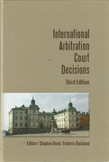 Cover of International Arbitration Court Decisions