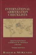 Cover of International Arbitration Checklists