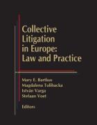 Cover of Collective Litigation in Europe: Law and Practice