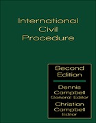 Cover of International Civil Procedure Looseleaf
