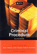 Cover of Criminal Procedure Handbook