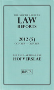 Cover of The South African Law Reports: Parts Only
