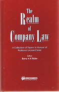Cover of The Realm of Company Law: A Collection of Papers in Honour of Professor Leonard Sealy