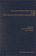 Cover of Fouchard, Gaillard, Goldman On International Commercial Arbitration