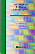 Cover of Warranties and Disclaimers: Limitations of Liability in Consumer-Related Transactions