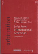 Cover of Swiss Rules of International Arbitration: Commentary