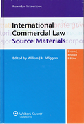 Cover of International Commercial Law: Source Materials