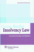 Cover of Cross-Border Insolvency Law: International Instruments and Commentary
