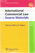 Cover of International Commercial Law: Source Materials - Student Edition