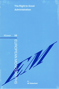 Cover of The Right To Good Administration