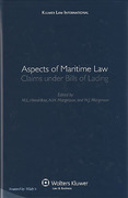 Cover of Aspects of Maritime Law: Claims under Bills of Lading