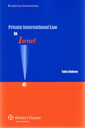 Cover of Private International Law in Israel