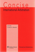 Cover of Concise International Arbitration