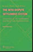 Cover of The WTO Dispute Settlement System: Challenges of the Environment, Legitimacy and Fragmentation