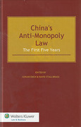 Cover of China's xzAnti-Monopoly Law: The First Five Years