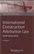 Cover of International Construction Arbitration Law