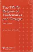 Cover of The TRIPS Regime of Trademarks and Designs