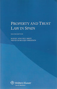 Cover of Property and Trust Law in Spain