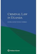 Cover of Criminal Law in Uganda
