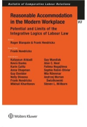 Cover of Reasonable Accommodation in the Modern Workplace: Potential and Limits of the Integrative Logics of Labour Law