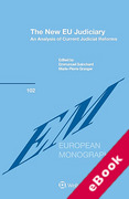 Cover of The New EU Judiciary: An Analysis of Current Judicial Reforms (eBook)