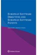 Cover of European Software Directives and European Software Patents