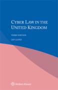 Cover of Cyber Law in the United Kingdom