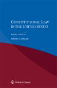 Cover of Constitutional Law in the United States