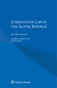Cover of Competition Law in the Slovak Republic