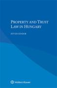 Cover of Property and Trust Law in Hungary
