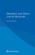 Cover of Property and Trust Law in Hungary