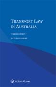 Cover of Transport Law in Australia