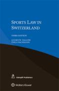 Cover of Sports Law in Switzerland