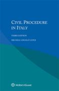 Cover of Civil Procedure in Italy