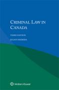 Cover of Criminal Law in Canada