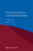 Cover of Constitutional Law in Singapore