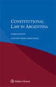 Cover of Constitutional Law in Argentina