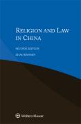 Cover of Religion and Law in China