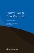 Cover of Sports Law in New Zealand