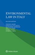 Cover of Environmental Law in Italy
