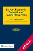 Cover of Ex Post Economic Evaluation of Competition Policy: The EU Experience (eBook)